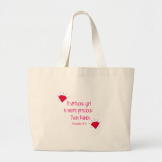 rubies large tote bag
