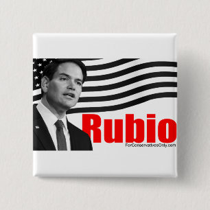 Rubio 15 Cm Square Badge