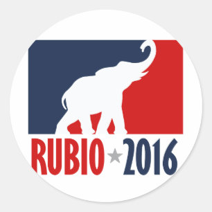 RUBIO 2016 SPORTPRO -.png Classic Round Sticker