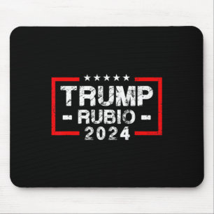 Rubio 2024 Us Flag - Election President 2024  Mouse Pad