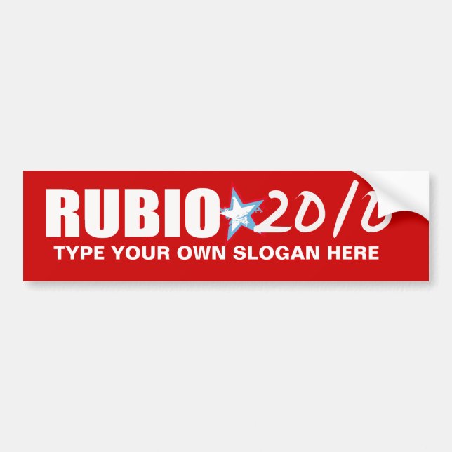 RUBIO BUMPER STICKER (Front)