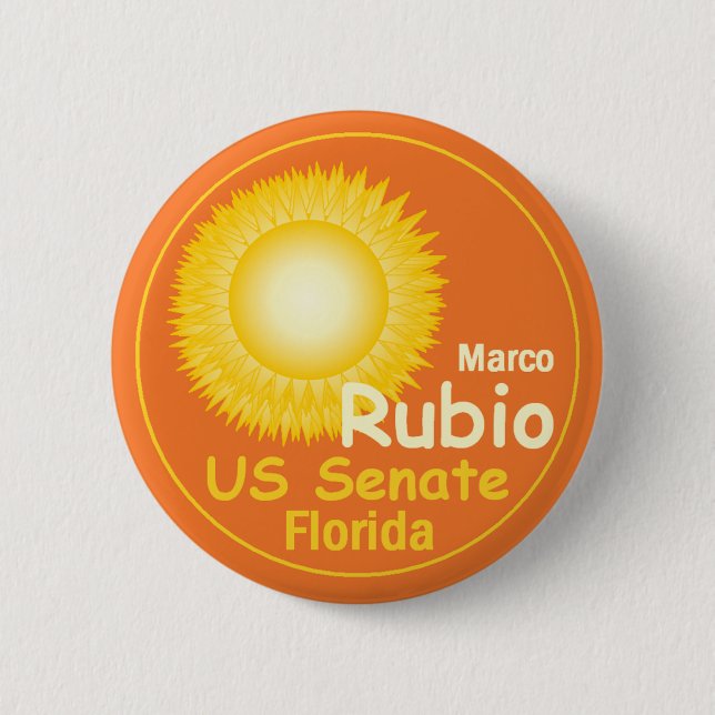 RUBIO Florida Senate Button (Front)