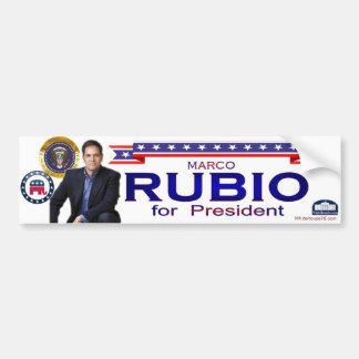 Rubio for President Bumper Sticker