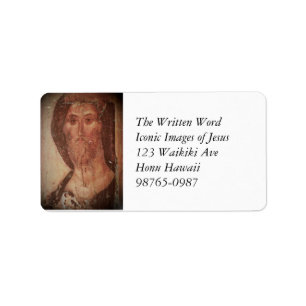 Rublev Jesus Christ Label