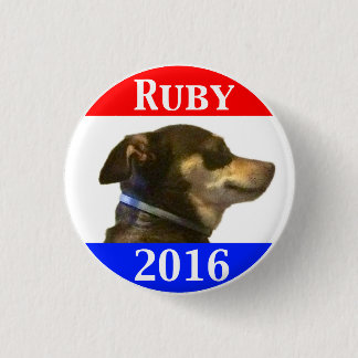 Ruby 2016 3 cm round badge