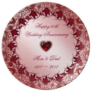  Ruby  Wedding  Anniversary  Gifts  T Shirts Art Posters 