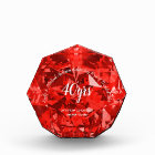 RUBY 40th Wedding Anniversary RED CRYSTAL look