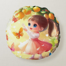 Ruby and the Lemon Tree Pillow