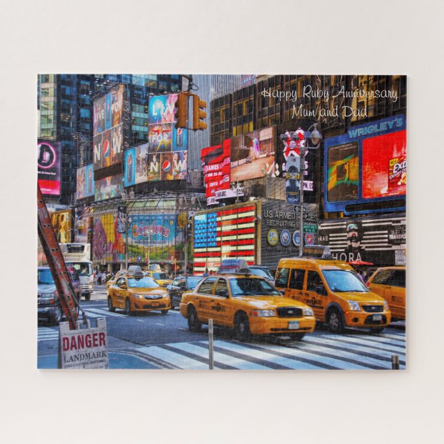 Ruby Anniversary. Jigsaw Puzzle (Horizontal)