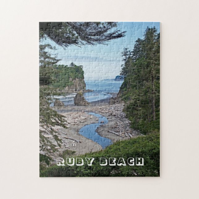 Ruby Beach, Olympic National Park, Washington Jigsaw Puzzle (Vertical)
