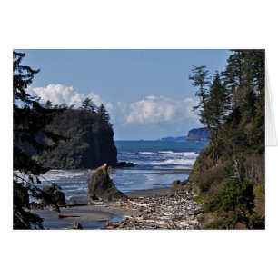 Ruby Beach on the Olympic Peninsula, Washington St