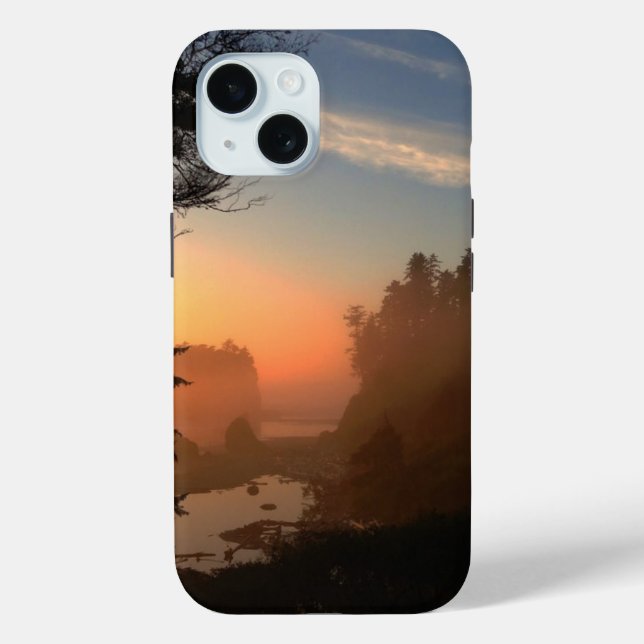 Ruby Beach Through Trees Case-Mate iPhone Case (Back)