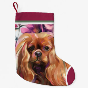 Ruby Cavalier Christmas Ornament   Stocking