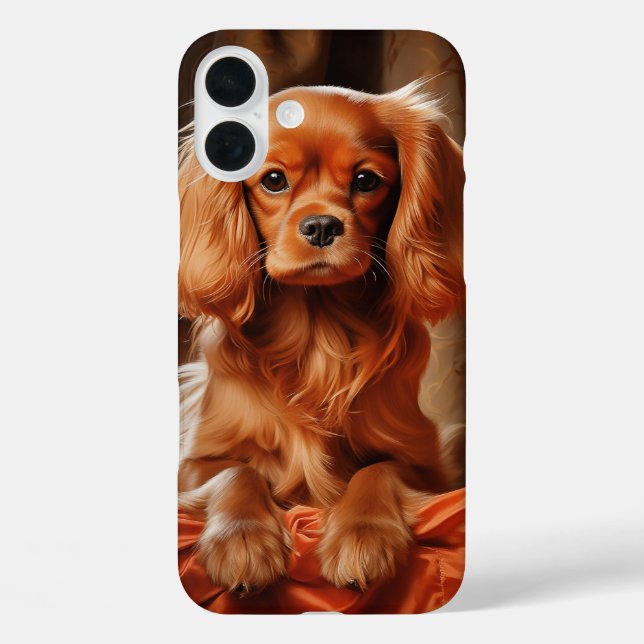 Ruby Cavalier King Charles Spaniel Case-Mate iPhone Case (Back)