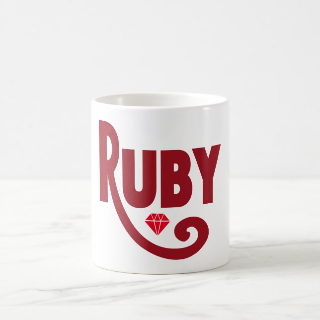 Ruby Coffee Mug (Center)