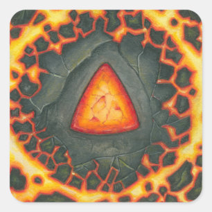 Ruby Core Square Sticker