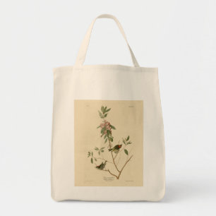 Ruby crowned Wren (Kinglet) Audubon Birds America Tote Bag