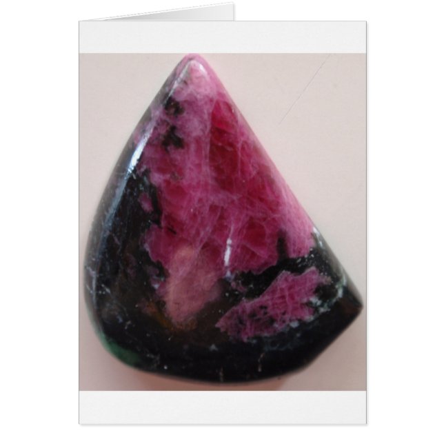 Ruby crystals and rare Tschermakite (Front)