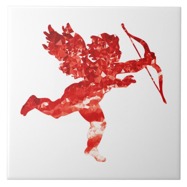 RUBY CUPID CERAMIC TILE (Front)