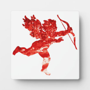 RUBY CUPID PLAQUE