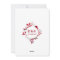 Ruby Elegant Floral 40th Wedding Anniversary 