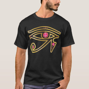Ruby Eye of Ra in Gold T-Shirt