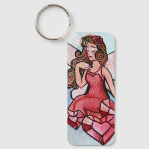 Ruby Fairy Key Ring