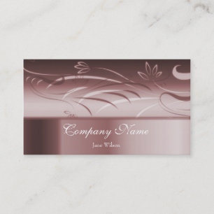 Ruby Floral Business Card