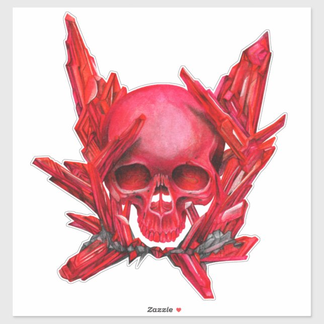 Ruby gem skull (Sheet)