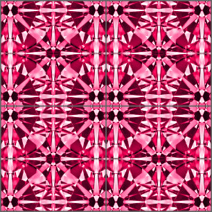 Ruby Gemstone Ceramic Tile