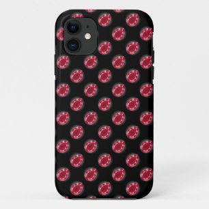 Ruby Gemstones iPhone 11 Case