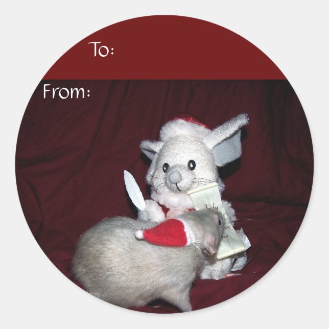 Ruby Gift Sticker (Front)