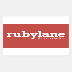 Ruby Lane Colour Block Sticker