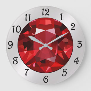 Ruby large clock