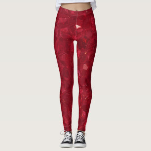 Ruby Leggings For Valentines Day