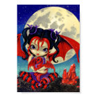 Ruby Moon ART PRINT Ruby Dragonling Dragon Fairy