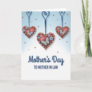 Ruby Pearl Mothers Day Card