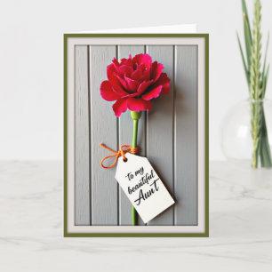 Ruby Petal Mothers Love Card
