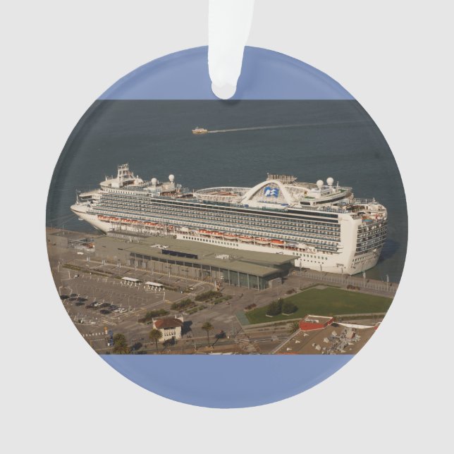 Ruby Princess Cruise, SF Ornament (Front)