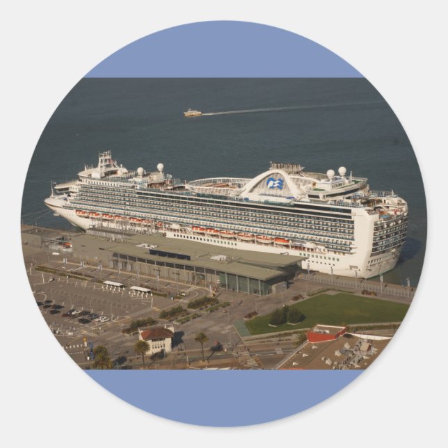 Ruby Princess Cruise, SF Stickers (Front)