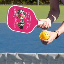 Ruby Red 40th Wedding Anniversary 11 Photo Collage