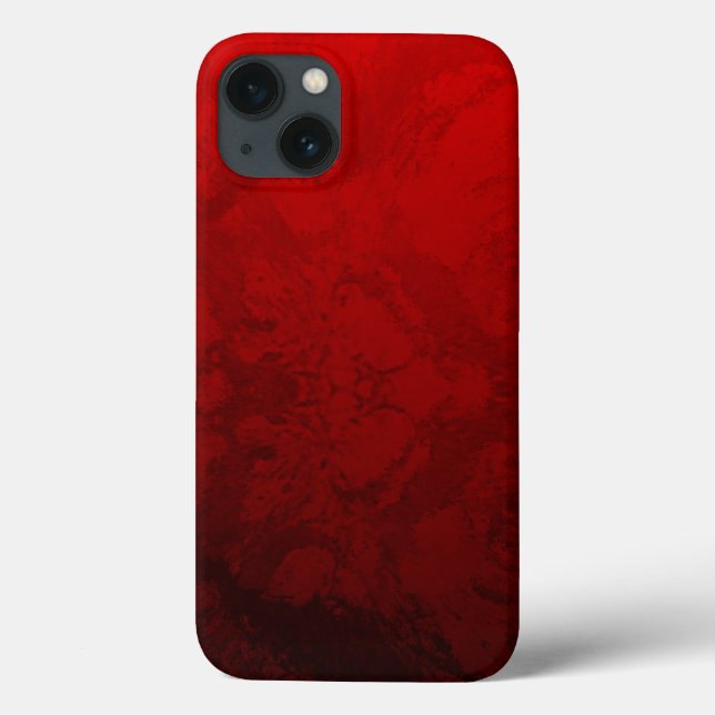 Ruby Red Design Case-Mate iPhone Case (Back)