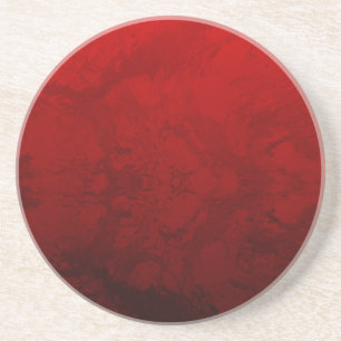 Ruby Red Design Coaster