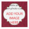 Ruby Red Foil Look  Frame ADD YOUR IMAGES