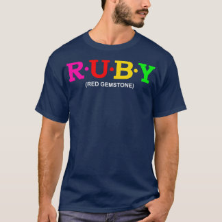 Ruby Red Gemstone T-Shirt