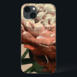 Ruby Red Rose with White Accents iPhone 13 Case<br><div class="desc">A Chariklia Zarris original,  this ruby red rose stretches towards a light illuminating its petals. Is it the sun shining on the rose,  or an artificial light? A great piece with which to start your art collection!</div>