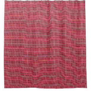 Ruby Red Shower Curtain