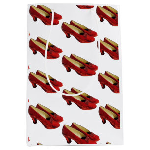 Ruby Red Slippers Shoes Medium Gift Bag