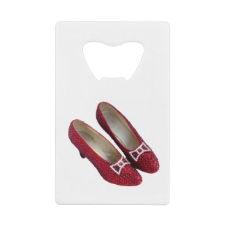 Ruby Red Slippers Wicked CreditCard Bottle Opener