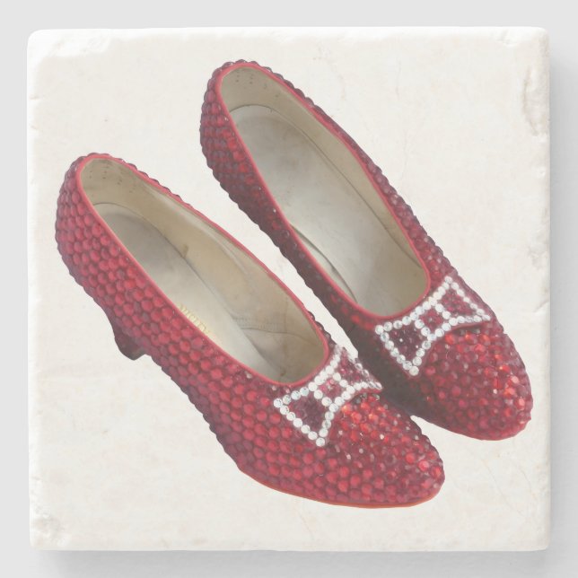Ruby Red Slippers Wicked Stone Coaster! Stone Coaster (Front)